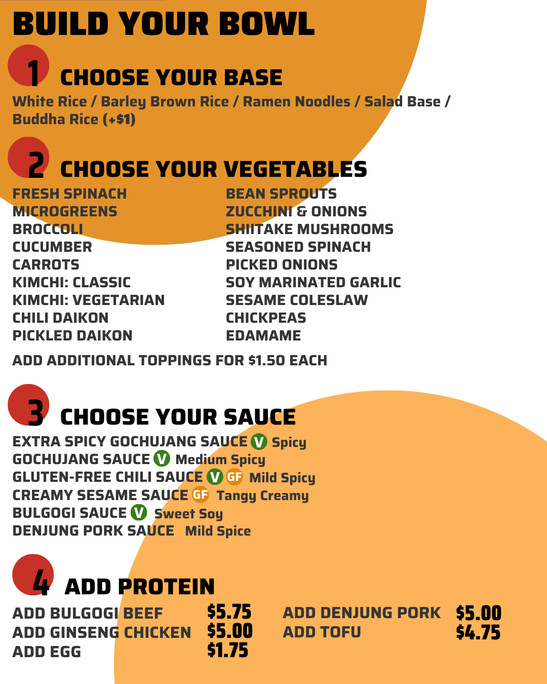 7 menu - Buok Fresh Korean Kitchen